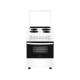 فرن كهرباء جنرال سوبريم 55*50 سم - 4 عيون حجر - ابيض - تركي-GS5055EFW