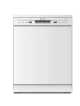 غسالة صحون جنرال سوبريم 12 مكان 7 برامج 2 رفوف ابيض - GS9100W