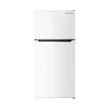 ثلاجة 8.9 قدم  251 لتر , ابيض , اضاءة LED , نظام تدفق الهواء المتعدد , مقابض مخفية , ارفف زجاج