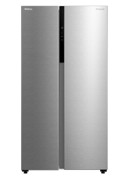 ثلاجة دولابي 2 باب باناسوينك سعة الثلاجة 137 قدم المجمد 71 قدم انفرتر سيلفر