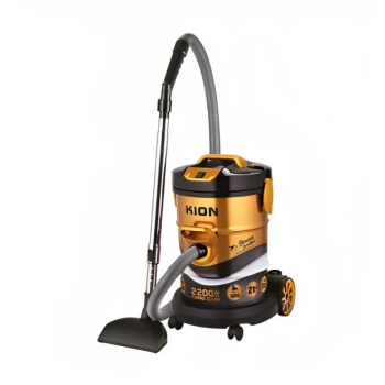 مكنسة برميل كيون 21 لتر 2200 واط (تركي) ذهبي