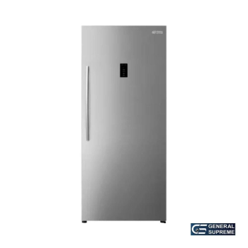 ثلاجة جنرال سوبريم , باب واحد , بخار , موديل امريكي ,  20.0 قدم , 598 لتر , استيل , أنفيرتر 60/50 هرتز قابل للتحويل لفريزر - GS22SSIR
