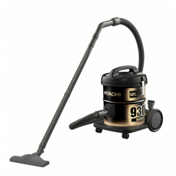 مكنسة برميل هيتاشي 12 لتر 1600وات (أسـود)