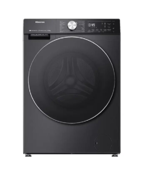 غسالة اوتوماتيك فتحه امامية هايسنس 105ك غسيل 7ك تنشيف رمادي (انفرتر-واي فاي)