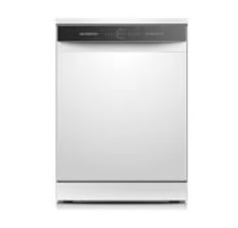 غسالة صحون دورا 12 مكان تخزين 7 برامج ابيض (ELEGANT)