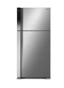 ثلاجة هيتاشي سعة الثلاجة 143 قدم سعة المجمد 51 قدم سيلفر تايلاندي