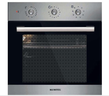 فرن بلت ان كهرباء كوميتال 60سم 8 وظائف استيل (تركي)