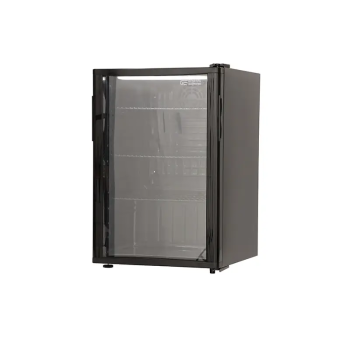 ثلاجة عرض زجاجى جنرال سوبريم اسود 72 لتر - GS-128