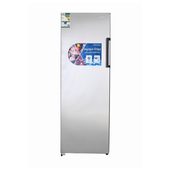 فريزر رأسي جنرال سوبريم , باب واحد , بخار , 5 أدراج , 2 رفوف , 8.1 قدم ، 232 لتر , استيل