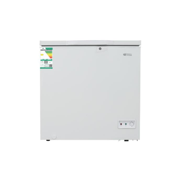 فريزر افقي جنرال سوبريم , 198 لتر7 قدم , ابيض ، اضاءة داخليه ، قفل أمان للباب