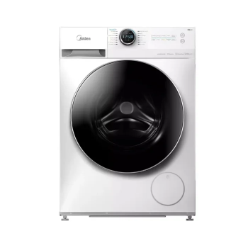 غسالة اوتوماتيك فتحه امامية ميديا 12 كيلوغسيل 8 كيلو تجفيف ابيض (انفرتر - واي فاي )