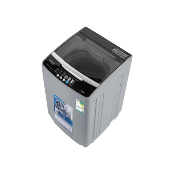 غسالة أوتوماتيك تعبئة علويه 7كيلو، 8 برامج متعدده، تحديد تلقائي للبرامج مع تقنيه (منطق FUZZY)، فلتر سحري،ميزه الغسيل بلمسه واحده، ، غسيل سريع، اللون رمادي فاتح.