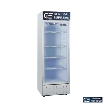 ثلاجة عرض زجاجى جنرال سوبريم 235 لتر - GS235X