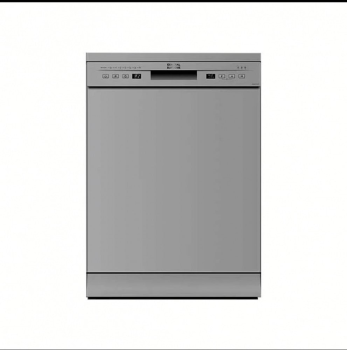 غسالة صحون جنرال سوبريم 12 مكان 7 برامج 2 رفوف استيل - GS9100SS