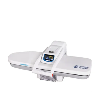 كاوية بخار كبس جنرال سوبريم 32  انش  1600 واط  50\60 هيرتزالمحترفة, تحكم رقمي باللمس, اغلاق تلقائي  للأمان  ,مع زر للتحكم بالبخار في المقبض مع استاند - GSSP32S