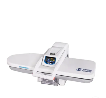 كاوية بخار كبس جنرال سوبريم 36  انش 1600 واط  50\60 هيرتز المحترفة مساحة كي  كبيرة , تحكم رقمي باللمس, اغلاق تلقائي  للأمان  ,مع زر للتحكم بالبخار في المقبض مع استاند - GSSP36S