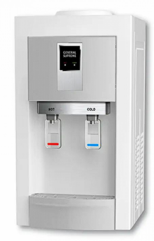 برادة جنرال سوبريم حار بارد طاولة ابيض & فضى - GS4660