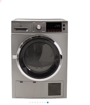 نشافة جنرال سوبريم  8 كيلو تنشيف حرارى  استيل - GS807SS