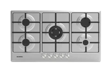 سطح بلت ان غاز كوميتال 5 عيون 90 سم اسود (تركي) شبك عريض