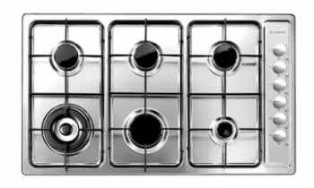 سطح بلت ان غاز ارٌستون 6عيون 90سم استيل