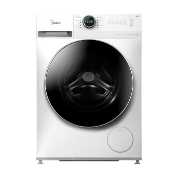 غسالة اوتوماتيك فتحة امامية ميديا 8 كيلو ابيض (انفرتر - واي فاي )